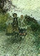 Anna Ancher tur hos damerna oil painting on canvas